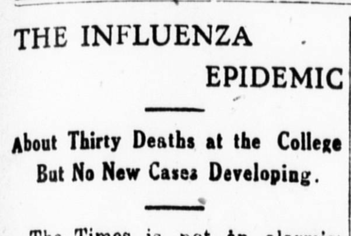 Flu MSU 1918